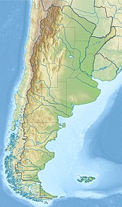 Walther Penck está localizado em: Argentina