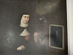 Santa Clara de Montefalco en el Museo de Santa Mónica.jpg