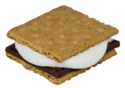 Microwaved S'more (png)