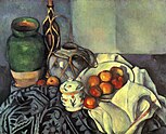 Stilleven met appels, Cézanne