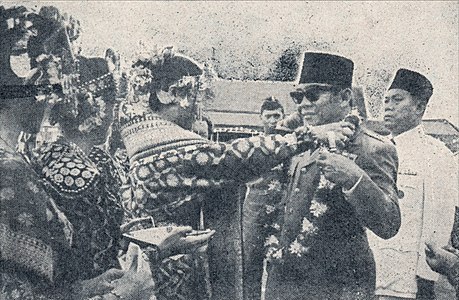 Sukarno in Palembang