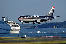 US Airways 737-3B7 N355US