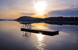 O fiorde Havstensfjorden