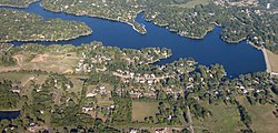 Skyline of Weatherby Lake