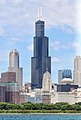 Willis Tower v Chicagu v internacionálnom štýle