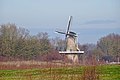 molen de Juffer gezien vanuit het zuiden Gasselternijveen