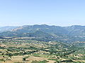 Alburni e Valle del Tanagro visti da Caggiano