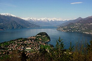 Lake Como, often cited as the most beautiful lake in the world.[84]