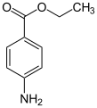 Deutsch: Struktur von Benzocain English: Structure of benzocaine