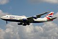 Boeing 747 společnosti British Airways v barvách Oneworld