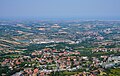San Marino from the top of Mt. Titano