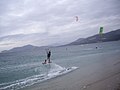 Kite couplé au Seaglider, 30 sept 2007 à l'Almanarre.