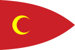 La otomana flago, 1453-1844