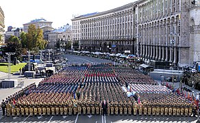 Нове українське військо на параді в Києві