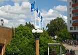 Vägen vid Huddinge station