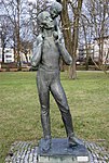 Vater und Kind, 1958, Müggelpark Berlin-Friedrichshagen