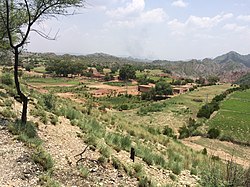 Landscape of Karak district