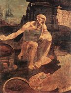 ლეონარდო და ვინჩი წმინდა იერონიმე, 103 x 75 cm.