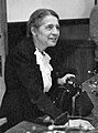 Lise Meitner in 1946 (Foto: C.A. Briggs) geboren op 7 november 1878