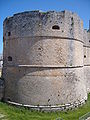 Un torreón del castillo.