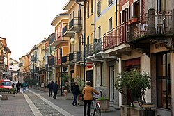 Skyline of Romentino