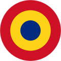 Romania 1912 to 1941 1944 to 1947 1985 to present Simple tri-color roundel has repeatedly been used on Romanian aircraft