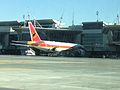 TAAG Angola Airlines en el Aeropuerto Internacional OR Tambo de Johannesburgo, Sudáfrica