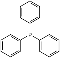 Struktur des Triphenylphosphan