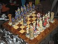 Díszes sakk-készlet