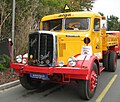 Saurer-LKW mit Allradantrieb der 1950er in Ausführung für die BRD mit Anhängerdreieck