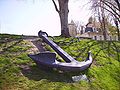 Cosne-Cours-sur-Loire, anchor (2 580 kg) recovered at sea by U.S. Navy