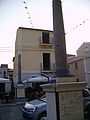 Antiche colonne di Clampetia ricollocate su corso Vittorio Emanuele III