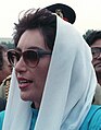 Benazir Bhutto op 5 juni 1989 geboren op 21 juni 1953