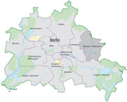 Lokasi Marzahn-Hellersdorf di Berlin