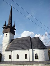 Biserica de piatră „Sfinții Apostoli Petru și Pavel" (fostă greco-catolică), sat aparținător Tăuții de Sus (monument istoric)