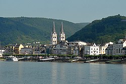 Skyline of Boppard