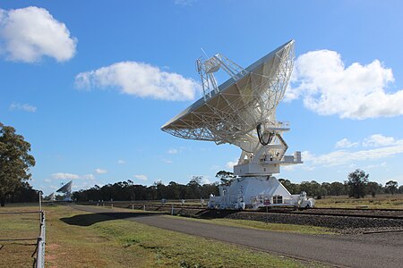 Vía de gran ancho para el Telescopio CSIRO Australia en Narrabri