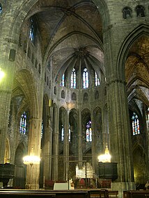 Interior de la catedral de Gerona.