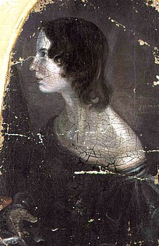 A escritora britanica Emily Brontë, en un retrato de su chermano Branwell Brontë.