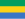 Gabon bayrak