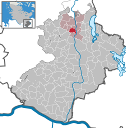 Läget för kommunen Göldenitz i Kreis Herzogtum Lauenburg