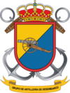 Emblema del Grupo de Artillería de Desembarco de la Brigada de Infantería de Marina "Tercio de Armada"