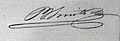 Handtekening Pieter Johannes Smits (1829-1889)