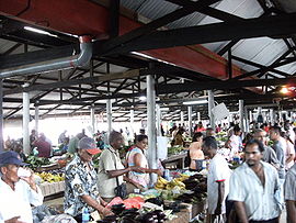 Markthalle in Lelydorp, Dezember 2008