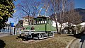 Lokalbahn-Elektrolok 2 (kkStb Reihe 1084) der Lokalbahn Lana-Meran in Südtirol, gebaut 1913 mit elektrischer Ausrüstung von den ÖSSW.