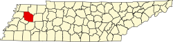 Koartn vo Gibson County innahoib vo Tennessee