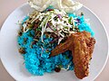 Nasi kerabu at PFC of UPM