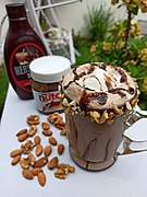 Nutella Almond Milkshake - Home - Chandigarh - India - 0007.jpg