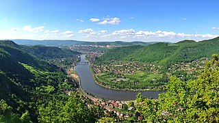 El río en Ústí nad Labem