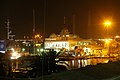 Port Said at night